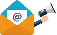 Email subscription logo